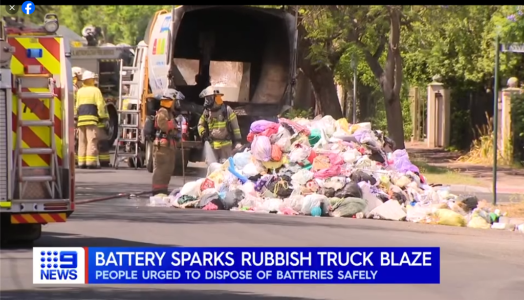 BATTERY FIRES A BURNING ISSUE FOR RECYCLERS THIS HOLIDAY SEASON East